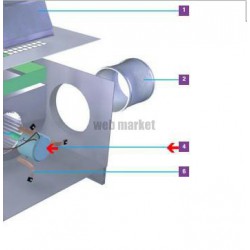 ALDES MOTEUR SECOURS CVEC 2500+CONDO 8 ΜF