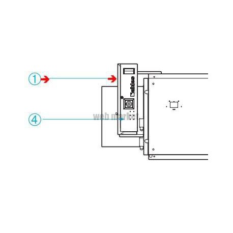 ALDES ARMOIRE ELEC TVEC3 B1 4 KW TRI EMB