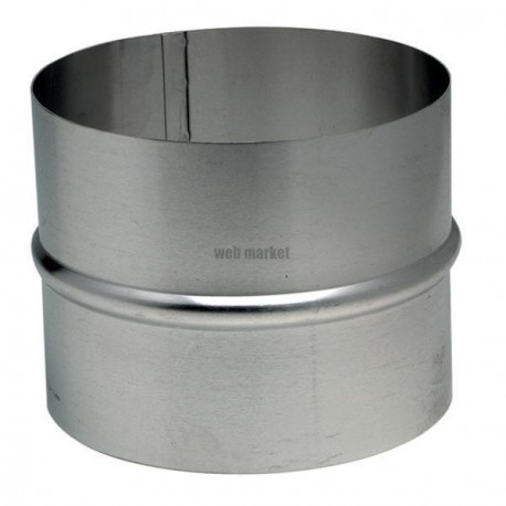 Raccord en aluminium pour gaine accordéon diamètre intérieur 150mm 454150