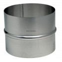 Raccord en aluminium pour gaine accordéon diamètre intérieur 150mm 454150
