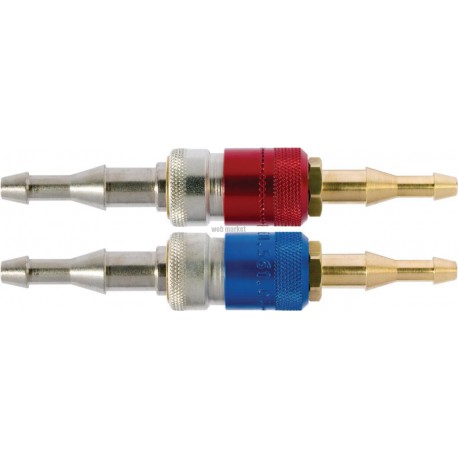 Raccord RACCOVAX femelle + mâle D6,3 et 10 oxygène et acétylène Réf. 380241