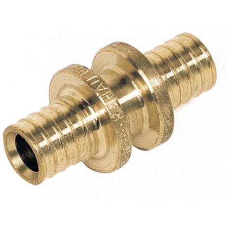 Coupleur égal diamètre 16/16 en laiton Réf 11690071001
