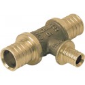 Té à sortie réduite diamètre 25-20x25 en laiton Réf 11690531001