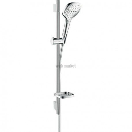 Set Raindance Select E120 / Unica S Puro 0,65 m, chromé réf. 26620000