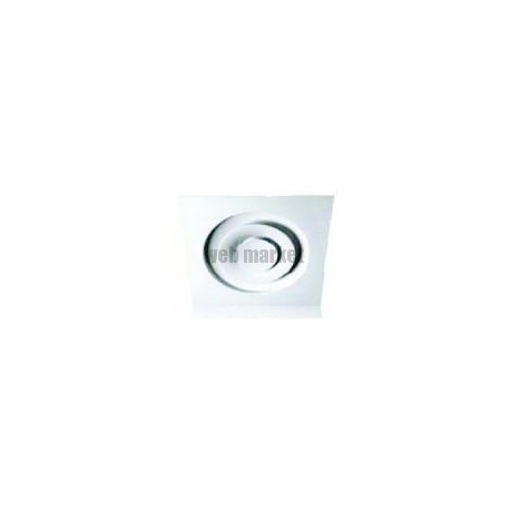 Dac-fp 160 - diffuseur alu circulaire d.160