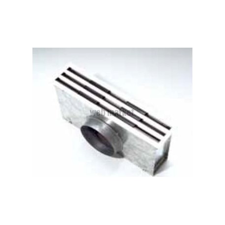 Dfa-3f 900b - diffuseur 3fentes blanc+plenum lg900