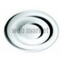 Dac 160 - diffuseur alu circ. reglable d160