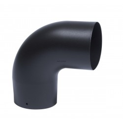 Coude 90° Email Mat Acier émaillé diamètre : 180 Bois / Fioul / Gaz réf. 342427