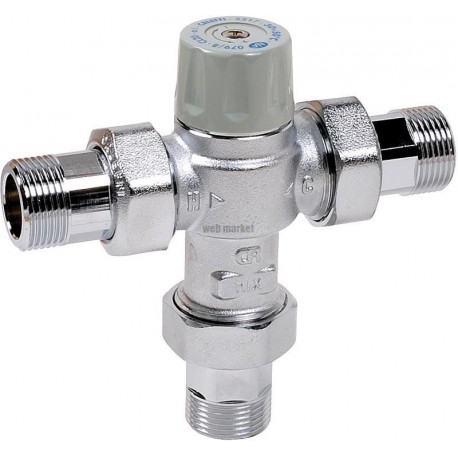 Mitigeur thermostatique modèle 521 20 x 27 avec clapets anti-retour intégré 30 - 50° réf. MT521720