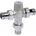 Mitigeur thermostatique modèle 521 20 x 27 avec clapets anti-retour intégré 30 - 50° réf. MT521720