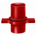 Raccord d ancrage SMU® S - fonte brun-rouge - Ø 75 mm