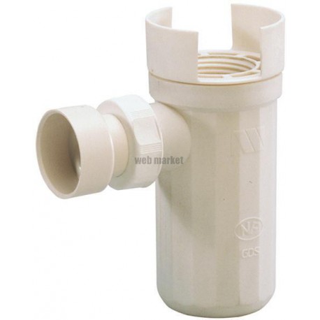 Siphon pour groupe de sécurité avec déflecteur en kit réf 2292315