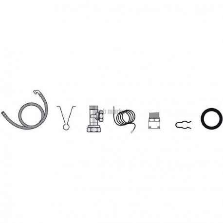 Kit avec raccordement hydraulique intégré pour réchauffeur séparé gam me 2000 ECO RADIO SYSTEM réf. F3AA40447