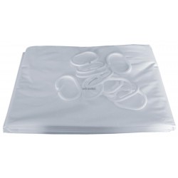 Rideau de douche H 200 L 180 cm 8 anneaux plastique blanc réf. 804182