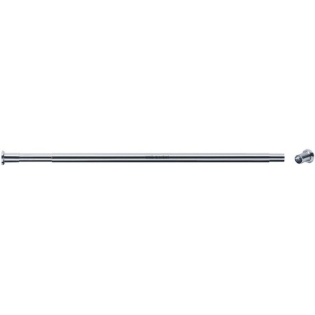 Porte-rideau laiton extensible de 58 à 90 cm chromé réf. 004641