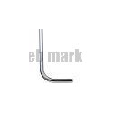 Tube D 32 coudé 66 X 26 chromé réf. 47020