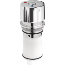 Tête interchangeable PRESTO 4000S bouton chromé Réf 01024