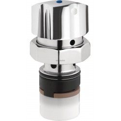 Tête interchangeable PRESTO ALPHA bouton chromé Réf 01017
