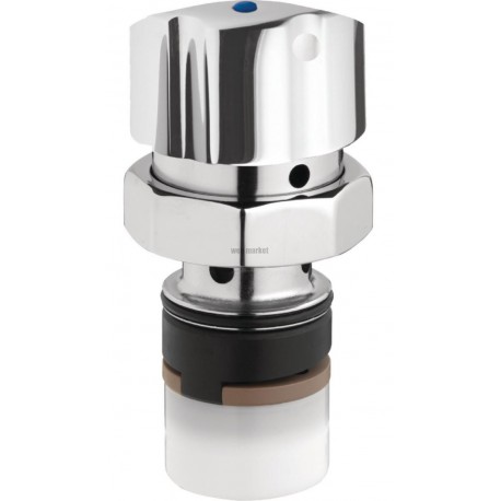 Tête interchangeable PRESTO ALPHA bouton chromé Réf 01017