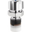 Tête interchangeable PRESTO ALPHA bouton chromé Réf 01017