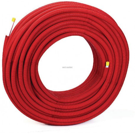 Tube Multiskin2 Gainé Rouge 16x2 - 100m Réf. B222001001