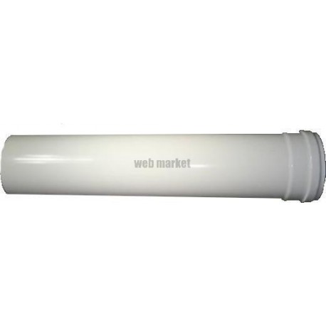 Rallonge 1,00 mètre pour conduit diamètre 60-100 Réf F3AA40281