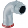 Coude fileté 90 D15-3/8, acier carbone Réf 20502