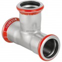Té égal acier carbone D22mm Réf 21004