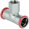 Té avec extrémité taraudée 18-15x21-18mm Réf 21305
