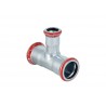 Té réduit acier carbone D42-28-42 Réf 21219