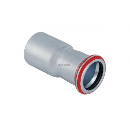 Réduction acier avec extrémité à emboîter D42-28 réf 22317