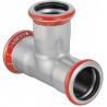 Té égal D108mm, acier carbone Réf 21011