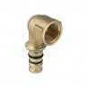 Coude mixte taraudé femelle 15x21 D16 Réf 611.256.00.5