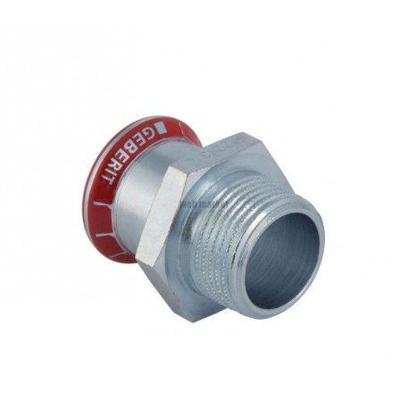 Raccord avec filetage acier zn M diamètre : 28-1réf . 21708