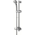 Ensemble barre de douche IDEALRAIN S1 60 1,75 porte savon transparent : réf. B9501AA