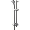 Ensemble barre de douche IDEALRAIN S1 60 1,75 porte savon transparent : réf. B9501AA