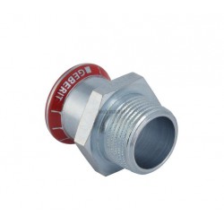 Raccord avec filetage acier zn M diamètre : 42-1 1/2réf . 21710