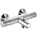 Mitigeur JULY thermostatique bain-douche mural chromé réf. E45714-CP