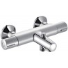 Mitigeur JULY thermostatique bain-douche mural chromé réf. E45714-CP