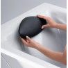 Baignoire ODEON UP 180x80cm blanche avec coussin et poignées réf. E6048-00