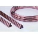 Tube cuivre diamètre : 16 mm épaisseur : 1 mm barre de 2 mètres Réf. 501242486