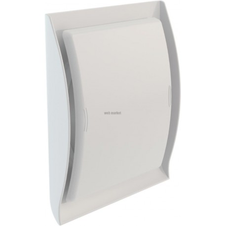 Grille DESIGN de ventilation diamètre 100mm (passage d air 50cm²) blanc pour appareil à gaz GDT100B