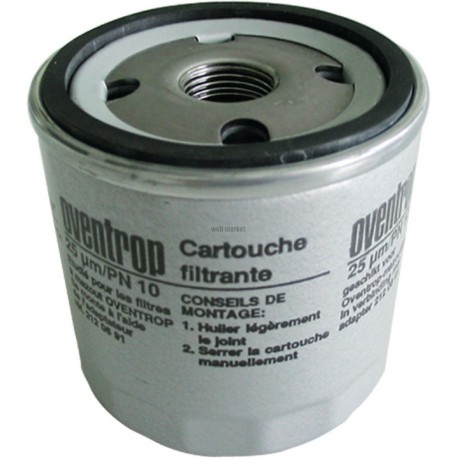 Cartouche filtrante 25µ : réf. 2126400