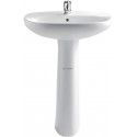 Colonne lavabo POLO Porcelaine Blanc 331295003