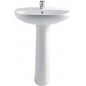 Colonne lavabo POLO Porcelaine Blanc 331295003
