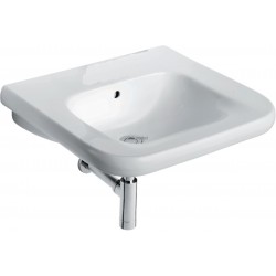 Lavabo MATURA 2 60 x 55 cm en porcelaine, percé un trou, blanc Réf. S221901