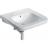 Lavabo MATURA 2 60 x 55 cm en porcelaine, percé un trou, blanc Réf. S221901