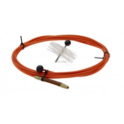Kit de ramonage conduit 80mm longueur 5,00 mètres Réf 1336