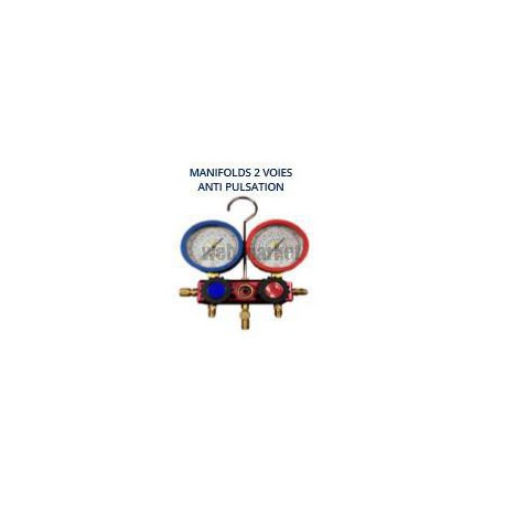 MANO DIAM 80 2V R32-410A-407C-ANTI PULS + 3FLEX +ADAPT 410A