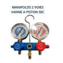 MANO DIAM 80 2V R22 R407C R410A R134A SANS FLEX ET MALETTE